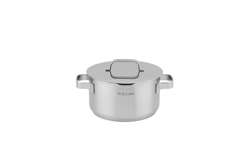 Stainless steel cooking pot 22 cm